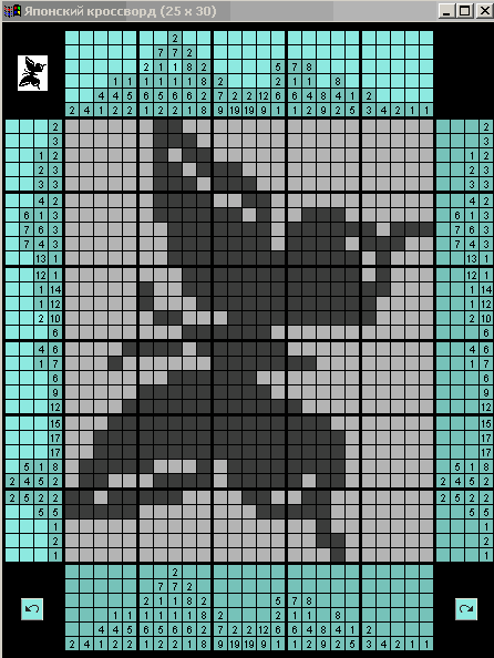 Как называется японский кроссворд с рисунком